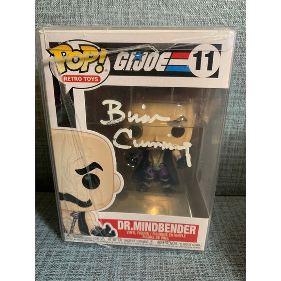 Other - Funko Pop Signed Brian Cummings-Dr Mindbender- Vinyl Figure # 11